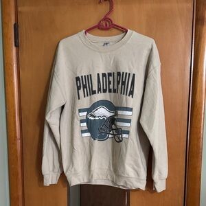 Gildan Beige Philadelphia Sweatshirt